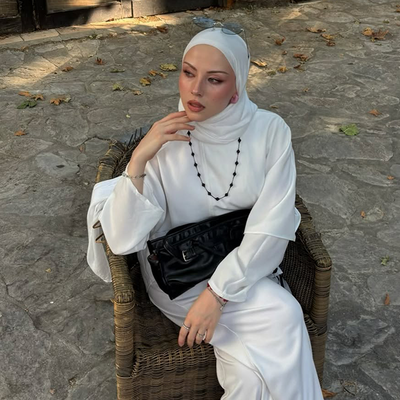 Penye Şal Kırık Beyaz