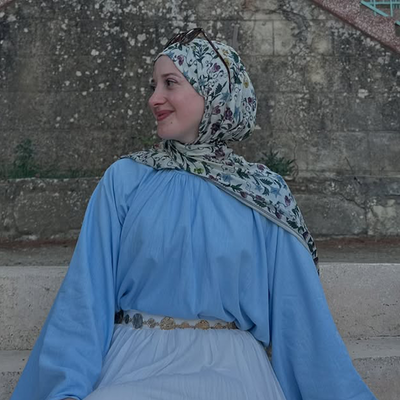 Pure Rosalia Desen Soft Viskon Şal Turkuaz