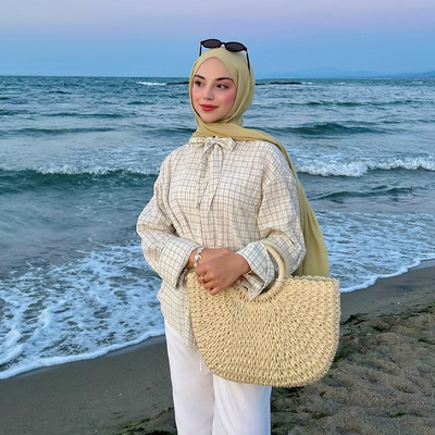 Soft Viskon Şal Ihlamur