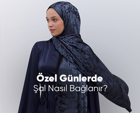 Özel Günlerde Şal Nasıl Bağlanır?