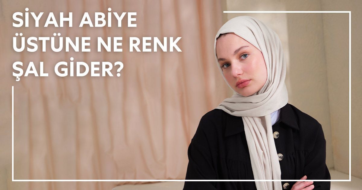 Siyah Abiye Üstüne Ne Renk Şal Gider?